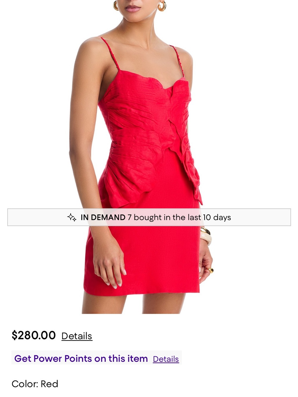 Brand New Farm Rio Red Hot Mini Dress!